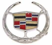 001502 Cadillac Wreath Cutout buckle